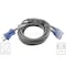 Ac Works 10A 10FT 18/3 Medical Hospital Grade Y Power Cord with 2 IEC C13 MD115-Y - alternate 2